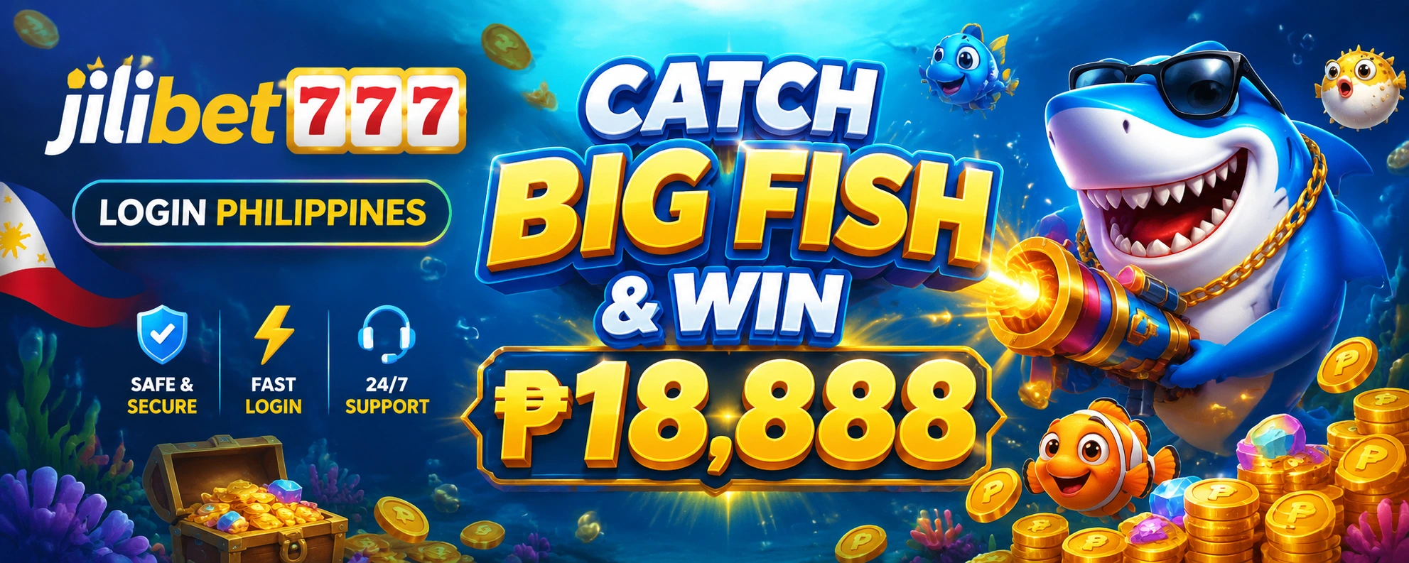 Fishing games banner 1