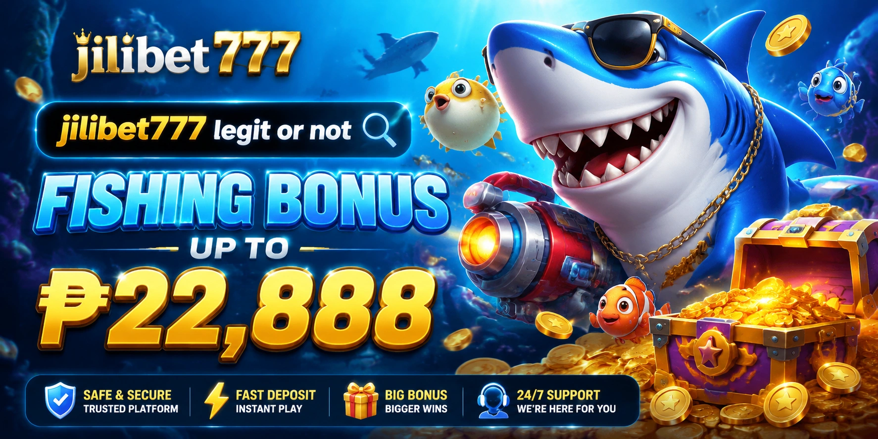 Fishing games banner 2