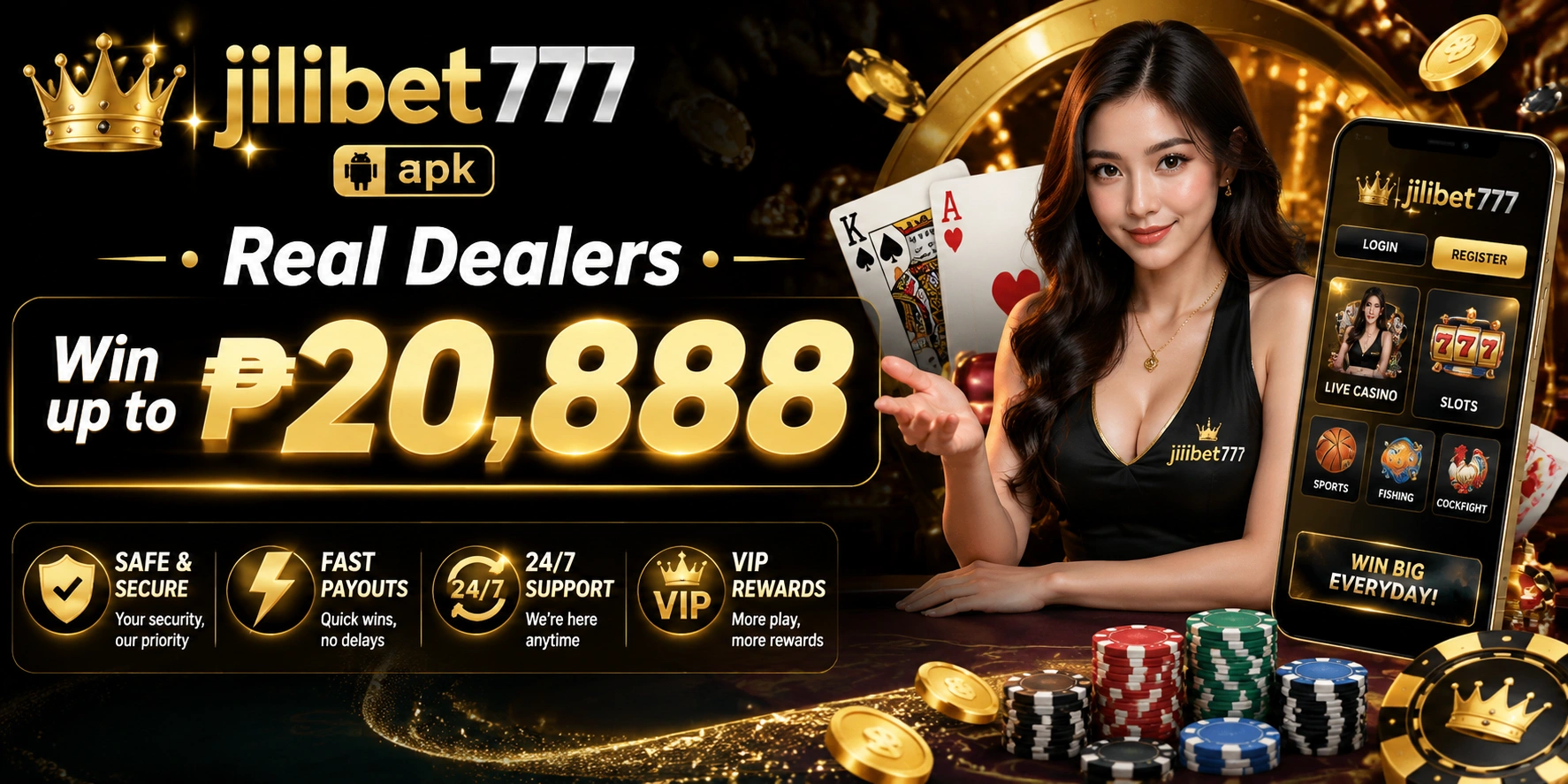 jilibet777 live casino banner 2