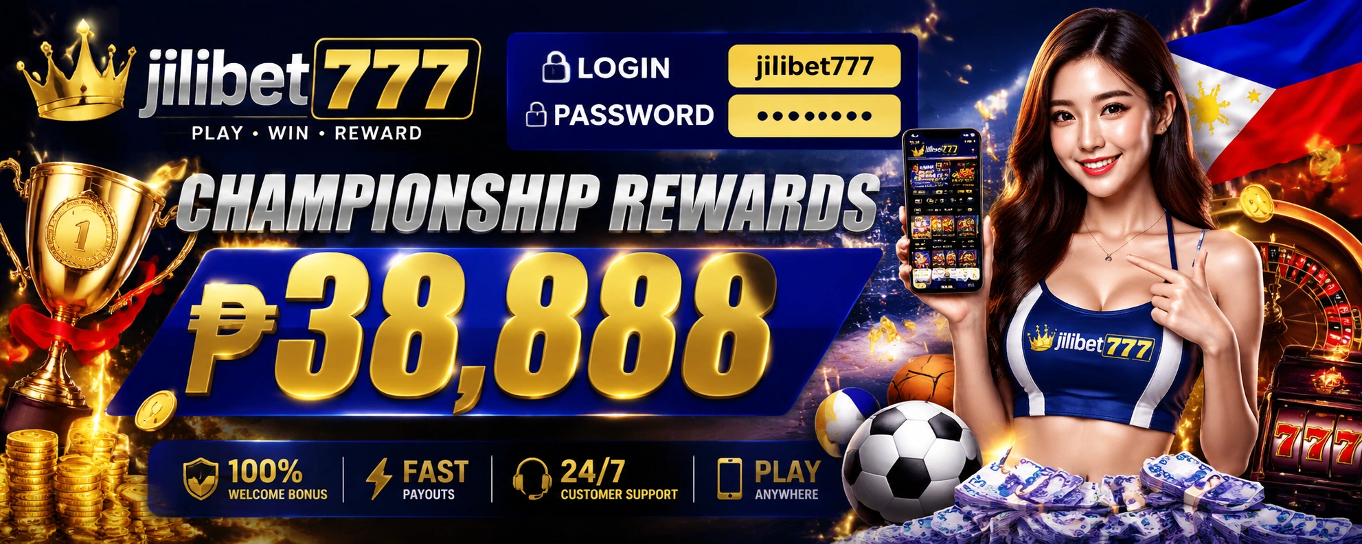 Jilibet777 sports banner 1